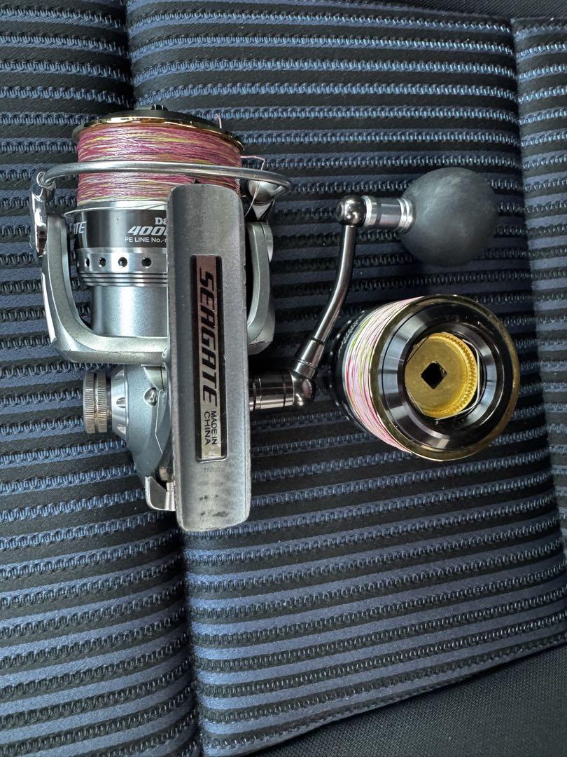 ダイワ シーゲート ライト 4000H PE 3500スプール リール（Daiwa