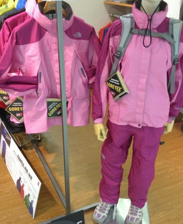 THE NORTH FACE☆ノースフェイスのレインウエアー上下セット☆M