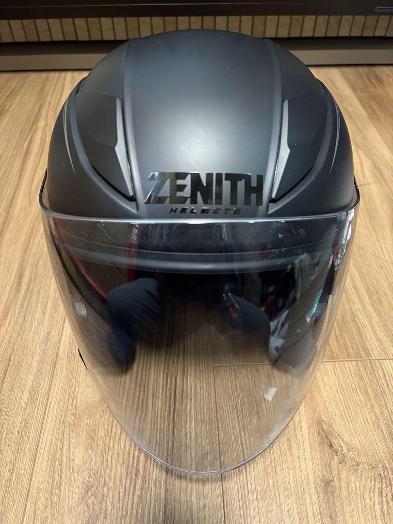 ヤマハ ZENITH ゼニス ヘルメット YJ-20 黒 シルバーラインXXL