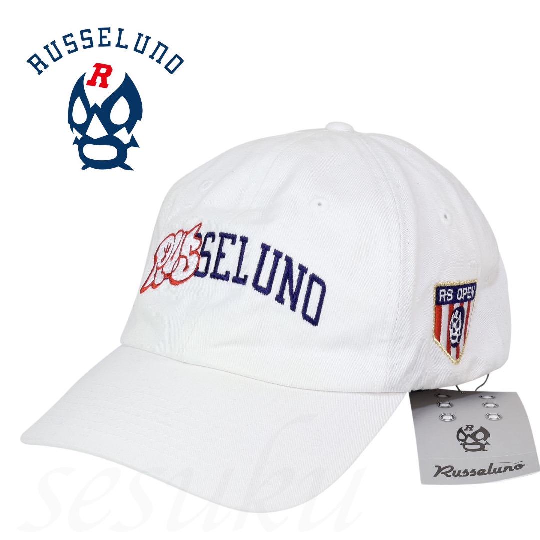 【M/L】ラッセルノ ゴルフ GOLF LUCHA 刺繍 CAP キャップ 帽子 RUSSELUNO - LUCHA BB CAP / 3D刺繍 コットンツイル ベース