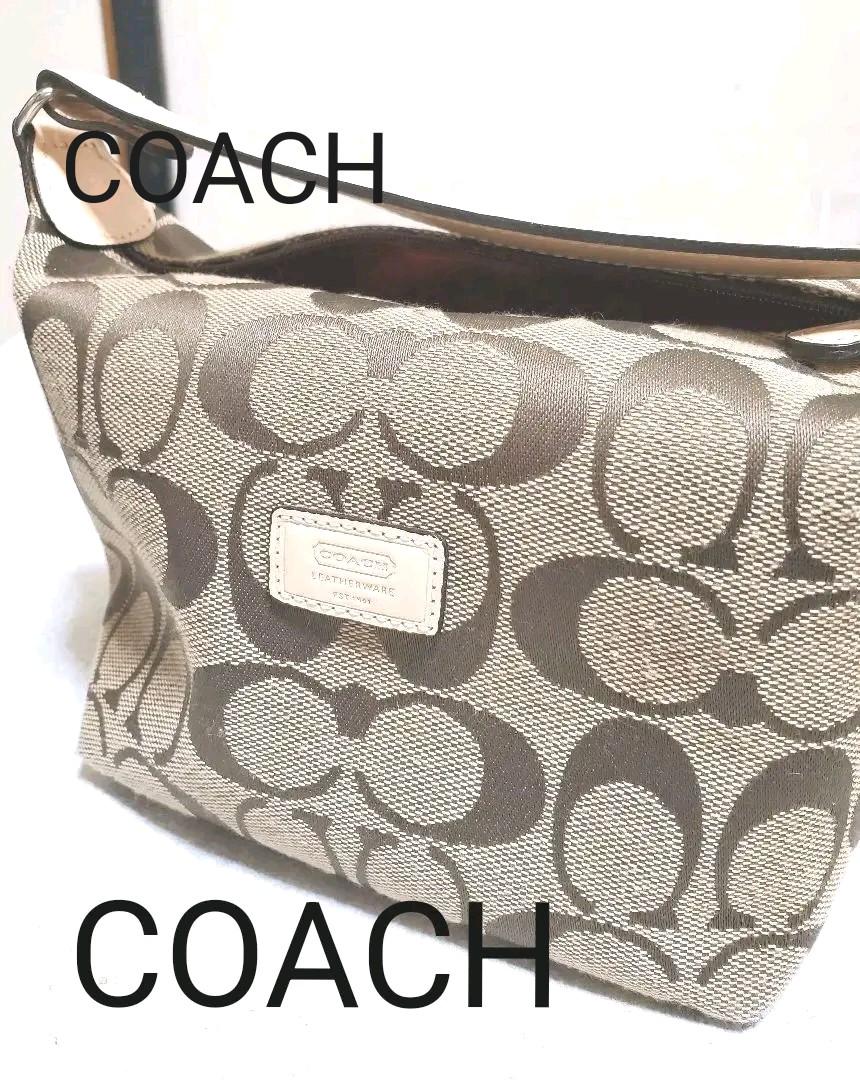 COACH コーチ バッグ アクセサリーポーチ シグネチャー