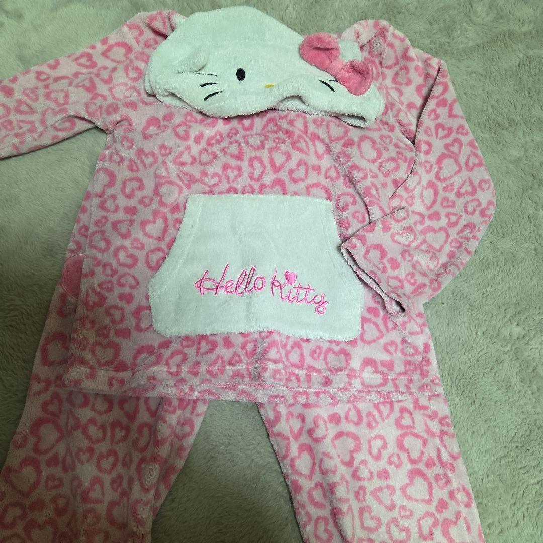 キティちゃん上下 （キティちゃん ジャージ ピンクヒョウ柄