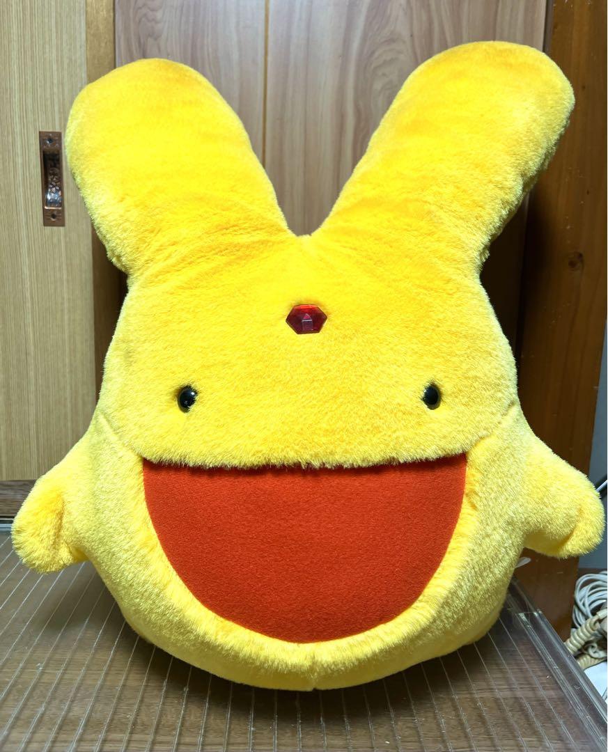 ぷよぷよ　カーバンクル　ぬいぐるみ　コンパイル　1996　す〜ぱ〜ぷよぷよ ぷよぷよ』新グッズが2種登場！ ぷよのクッションは積んでも