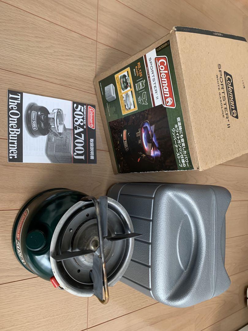 コールマン スポーツスターⅡ ガソリンバーナー【508A700J】燃焼