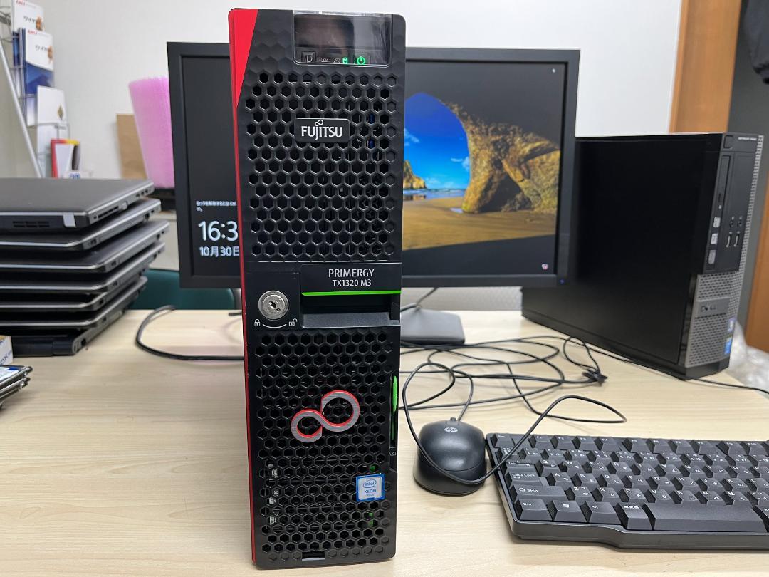 富士通コンパクトサーバー PRIMERGY TX1320 M3（PGダイレクト
