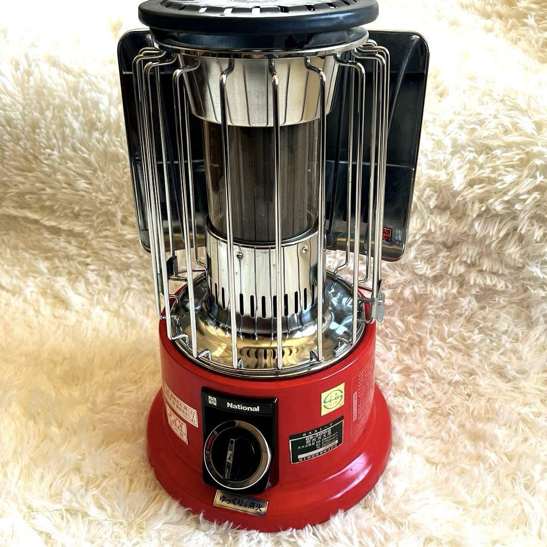 昭和レトロ　ナショナル　ガスストーブ　GS-2800 アンティーク ベストセラー 商品生活家電・空調 - 昭和レトロ ナショナル ガス