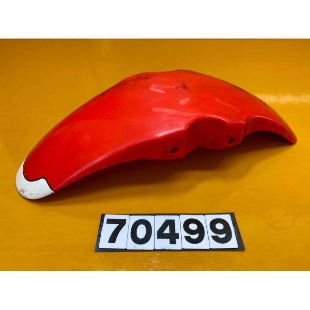 70499 中古 HONDA ホンダ NSR50/80 フロントフェンダー 赤 61100
