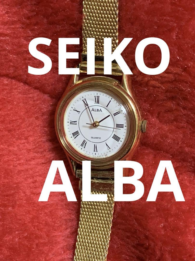 SEIiKO ALBA ゴールドメッシュ腕時計（【セイコーウオッチ】ALBA
