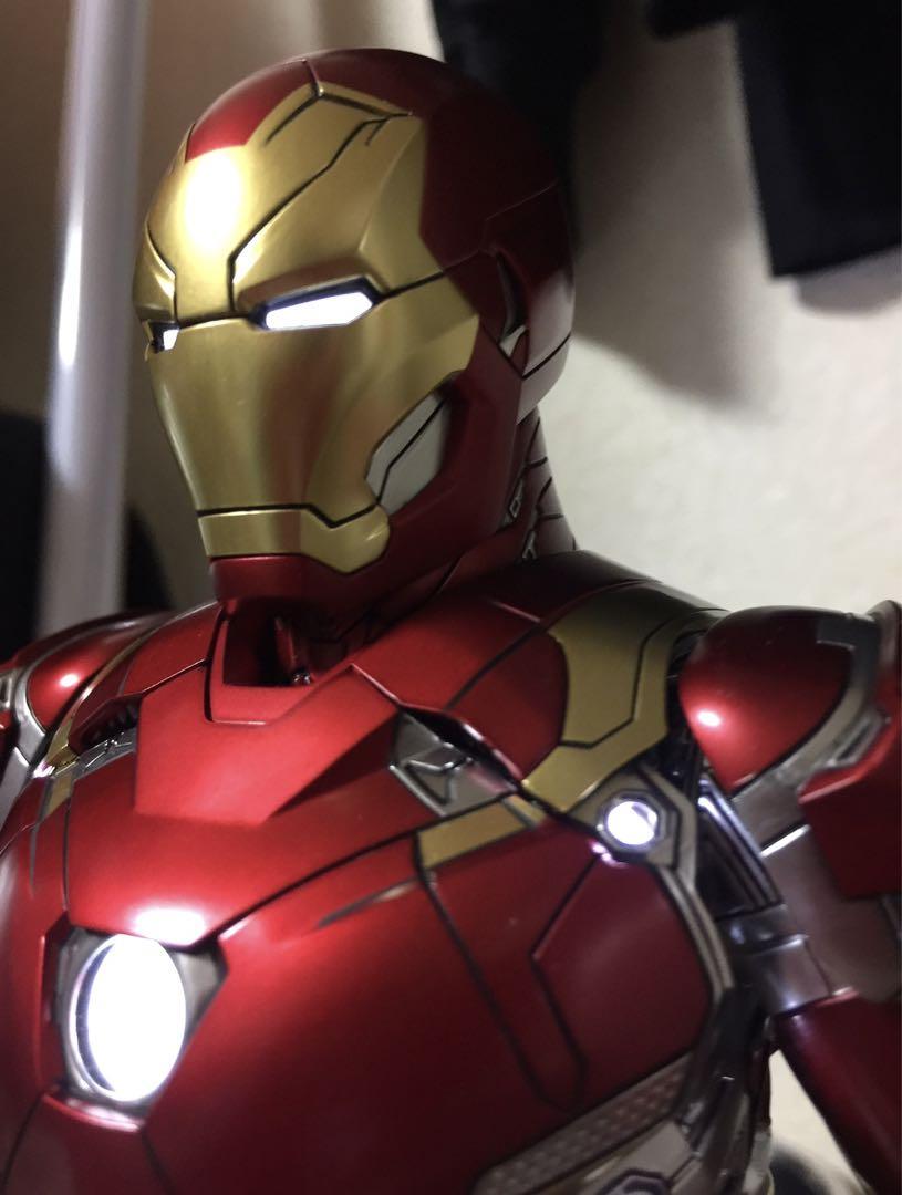 ホットトイズ　アイアンマン　マーク46 コンセプトアート　素体 ムービー・マスターピース DIECAST】『マーベル