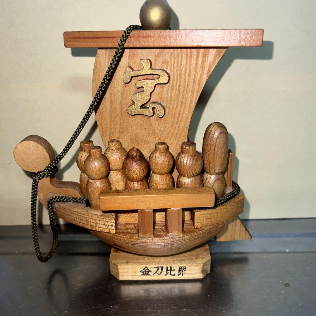 宝船 木製工芸品（銀製 宝船 4号(鳳凰) - TAKEHIKO - 武比古