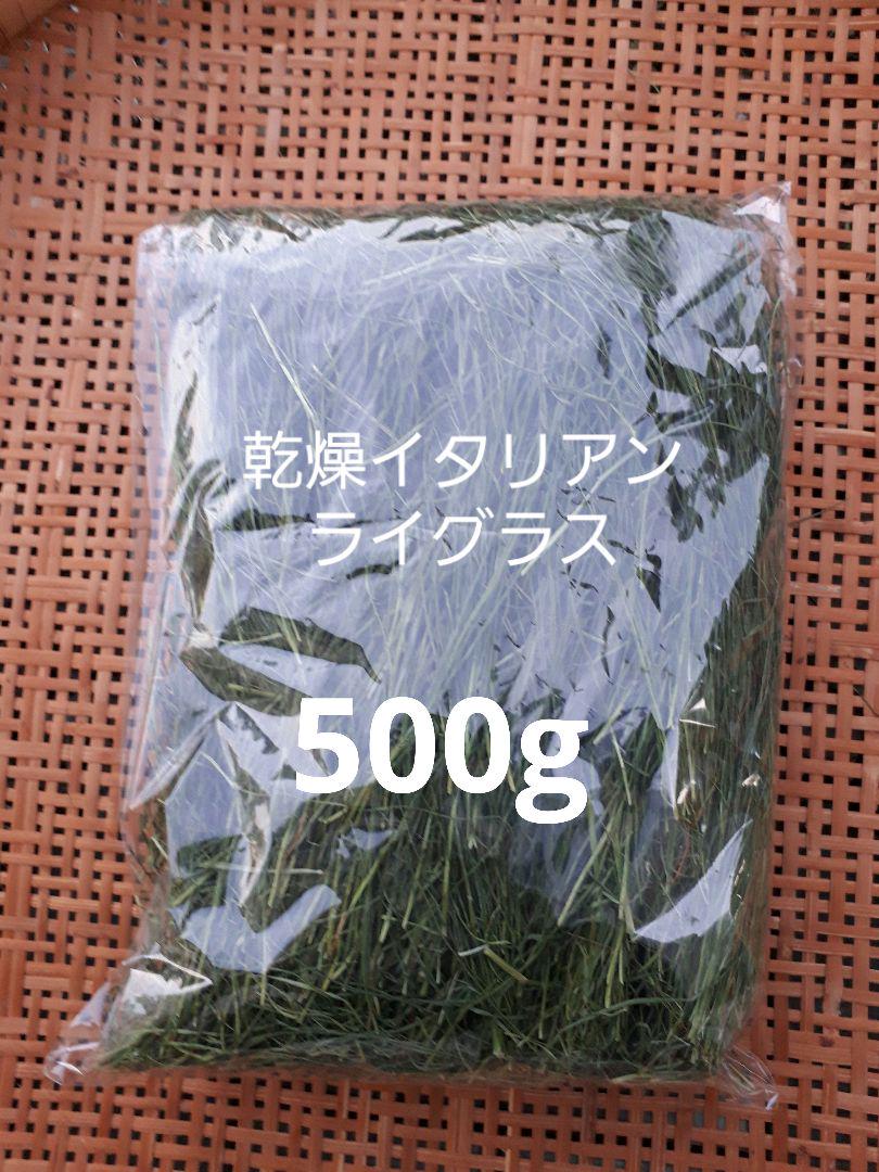 乾燥イタリアンライグラス500g2番刈り （旬牧草 国産イタリアン
