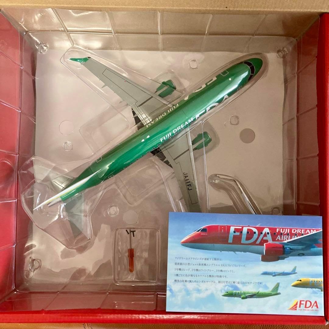 FDA 1/100完成品飛行機模型 フジドリームエアラインズ EMBRAER