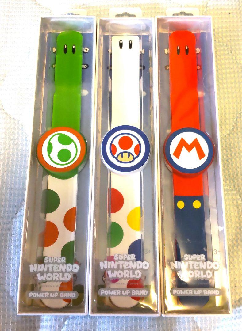 パワーアップバンドUSJ マリオ、ヨッシー、キノピオ （☆送料