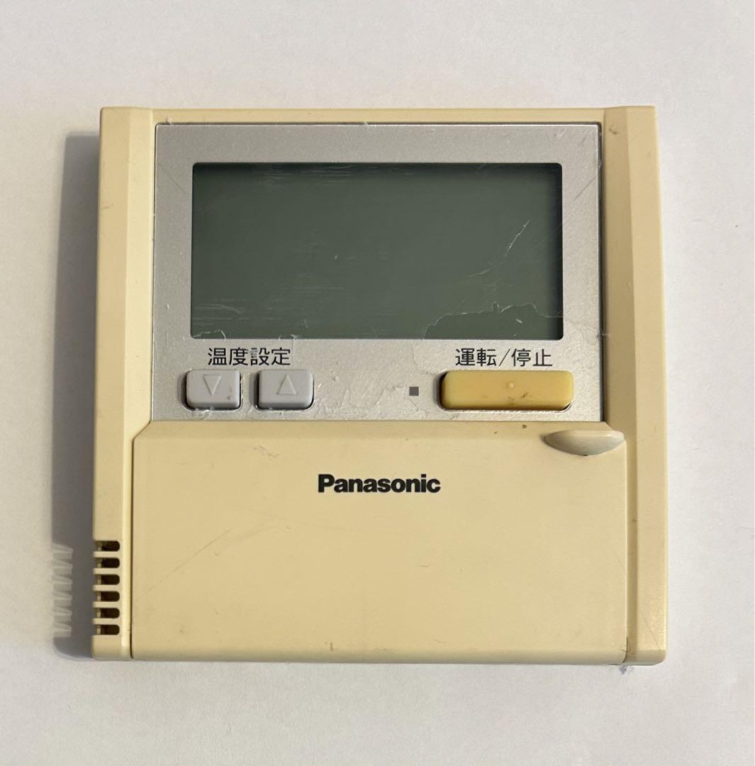 1013 パナソニック　CZ-10RT4B　ワイヤード　エアコン　リモコン Panasonic ワイヤードリモコン CZ-10RT4C [管理:1100038234