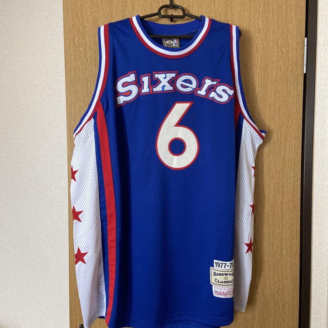 ミッチェル&ネス ユニフォーム 76ers #6 ジュリアス・アービング