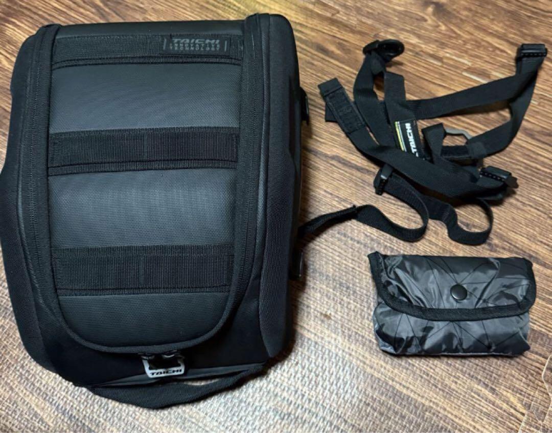RSタイチ(10L) シートバッグ.ブラック バイクバッグシートバッグ 10L 日帰り ブラック RS TAICHI