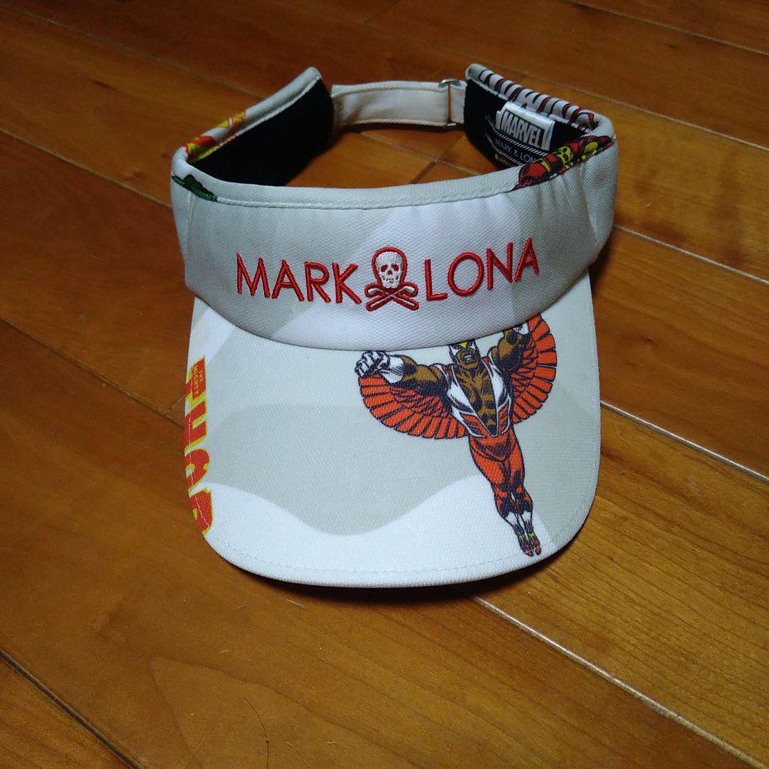 【MARK＆LONA】マークアンドロナ サンバイザー MARK&LONA マークアンドロナ サンバイザー グレー系 FREE ゴルフ