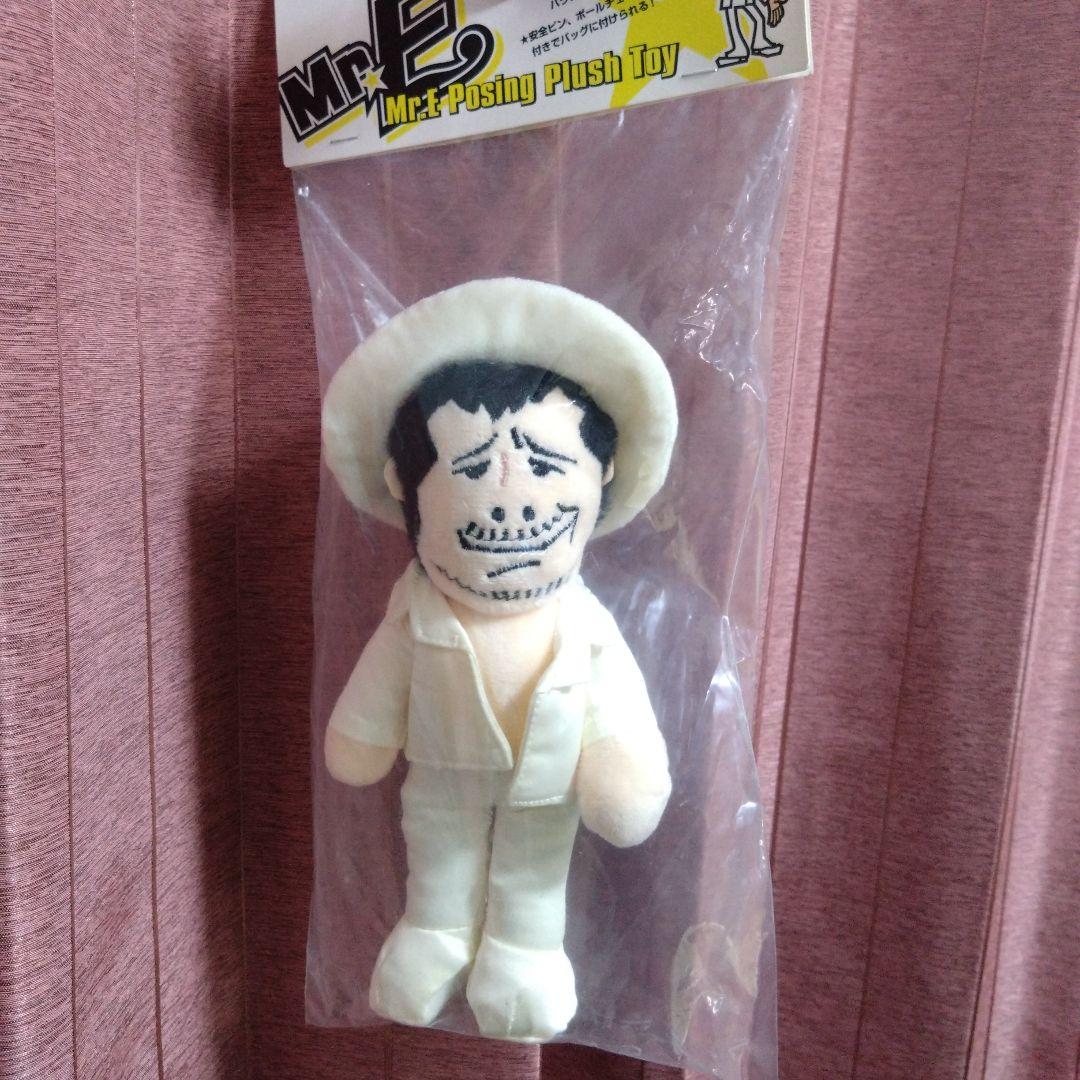 矢沢永吉さん Mr.Eポージング ぬいぐるみ 白スーツ （Mr.E