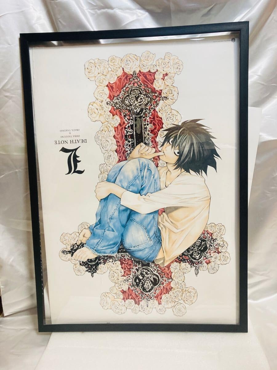 小畑健展 DEATH NOTE デスノート L エル ポスター B2サイズ 小畑健展 DEATH NOTE デスノート L エル ポスター B2サイズ
