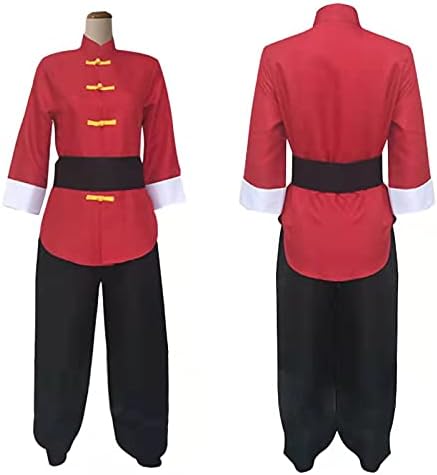 らんま　早乙女乱馬　コスプレ　フルセット やかん付き HOU] 早乙女乱馬 らんま コスプレ 衣装（らんま1/2 女らんま か