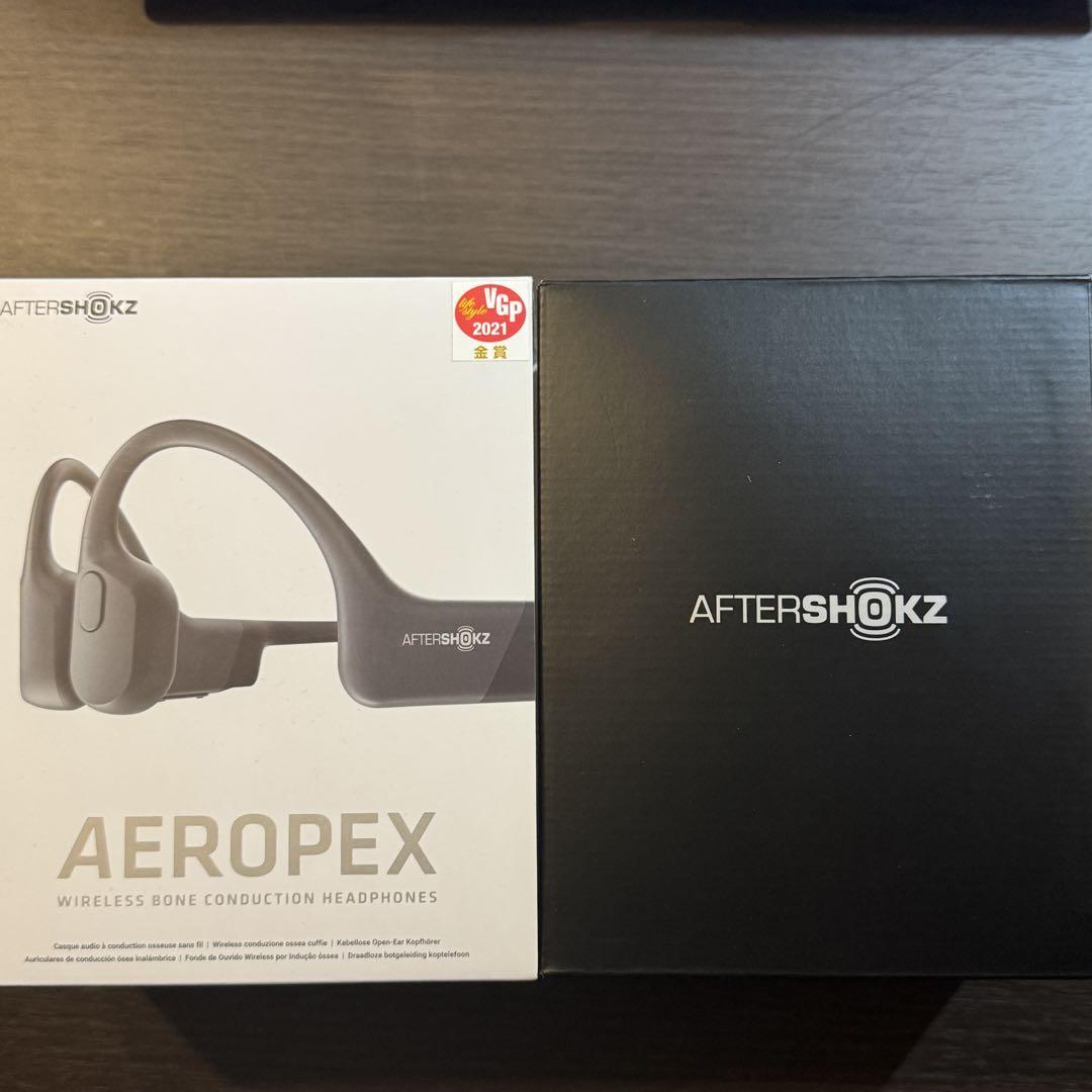 Aftershokz Aeropex骨伝導イヤホン　Bluetooth中古品 2025年最新】Yahoo!オークション -shokz 骨伝導イヤホンの中古品