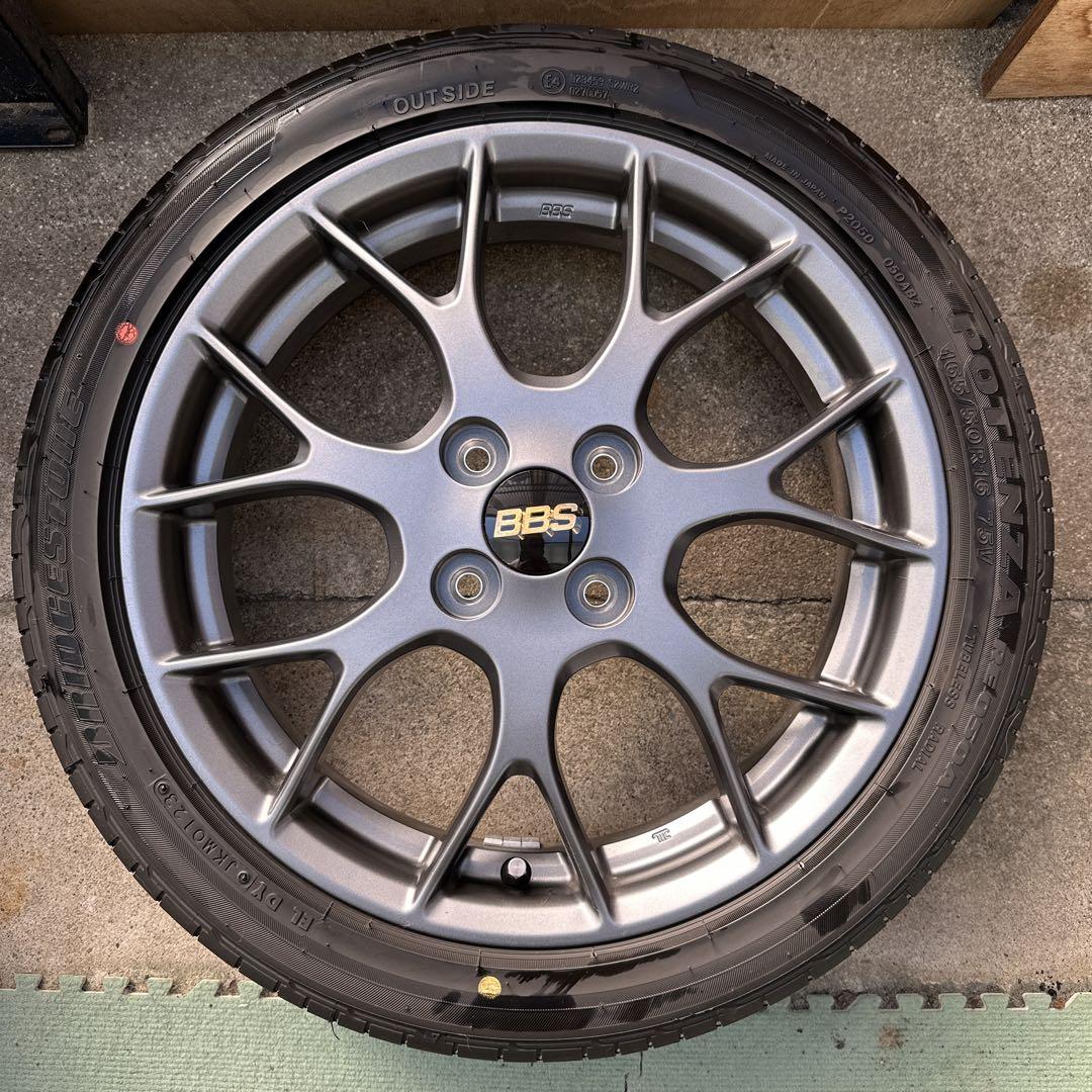 コペン GR SPORT 純正BBSホイールセット ダイハツ コペン GRスポーツ 純正ホイール BBS製 16インチ 4本