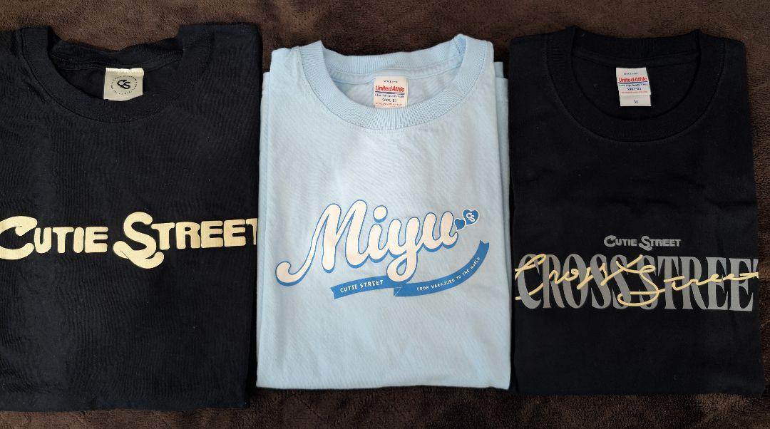CUTIE STREET 梅田みゆ Tシャツ タオル CUTIESTREET きゅーすと タオル Tシャツ （CUTIE STREET