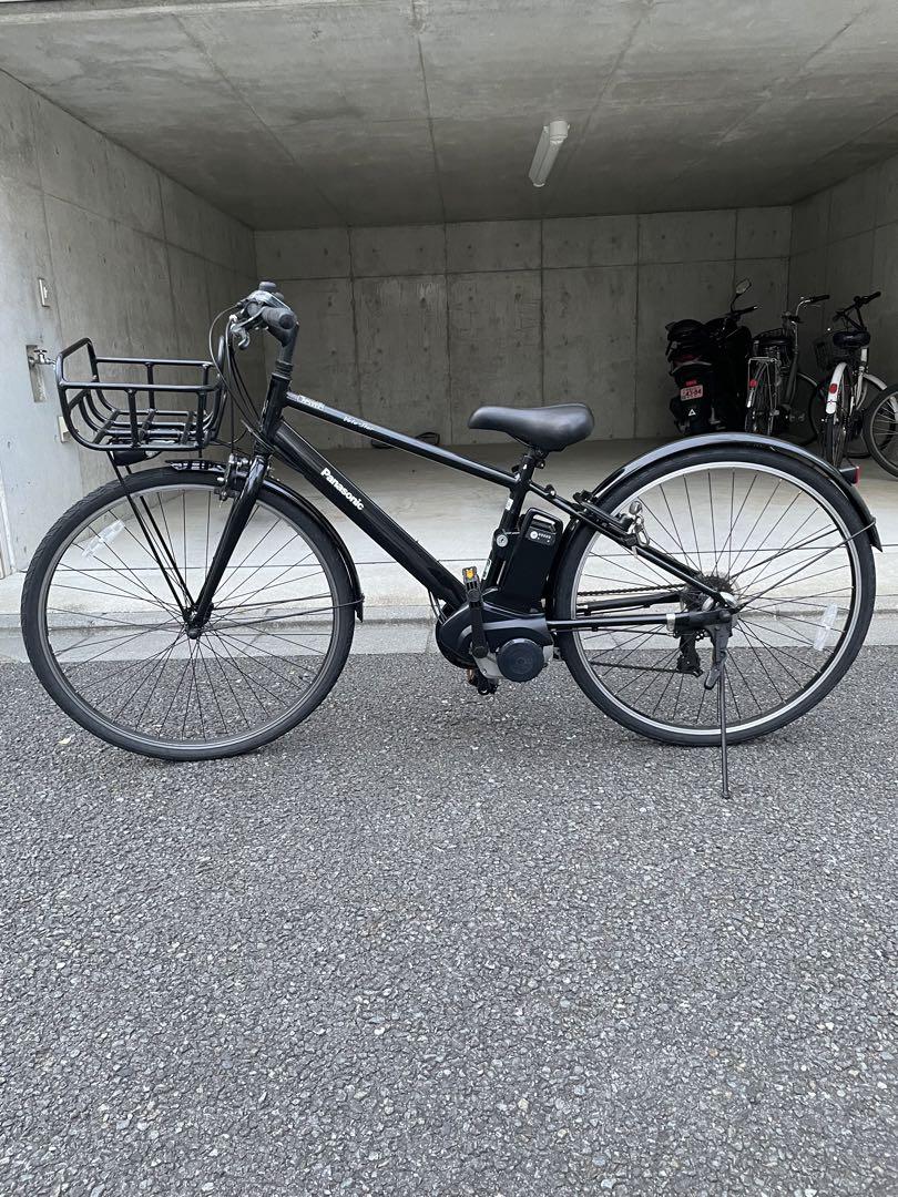 パナソニック電動自転車 ベロスター 黒色 （P10 磨けば光る