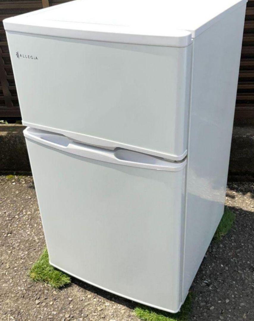 ALLEGiAアレジアセカンド冷凍冷蔵庫 97L 19年製日立電子レンジ