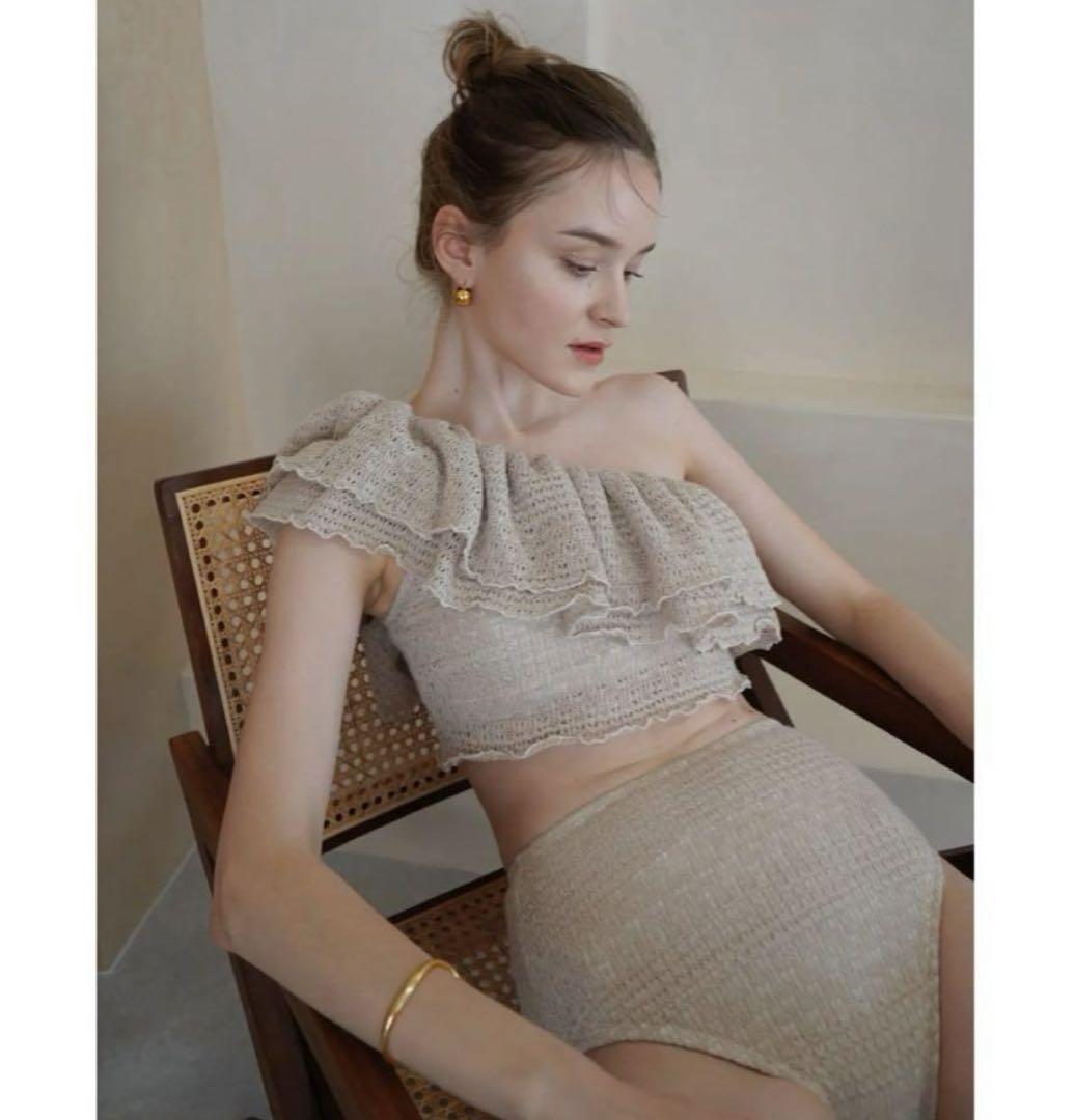 水着・ラッシュガード Acka crochet frill swim wear 水着・ラッシュガード Acka crochet frill swim wear Acka