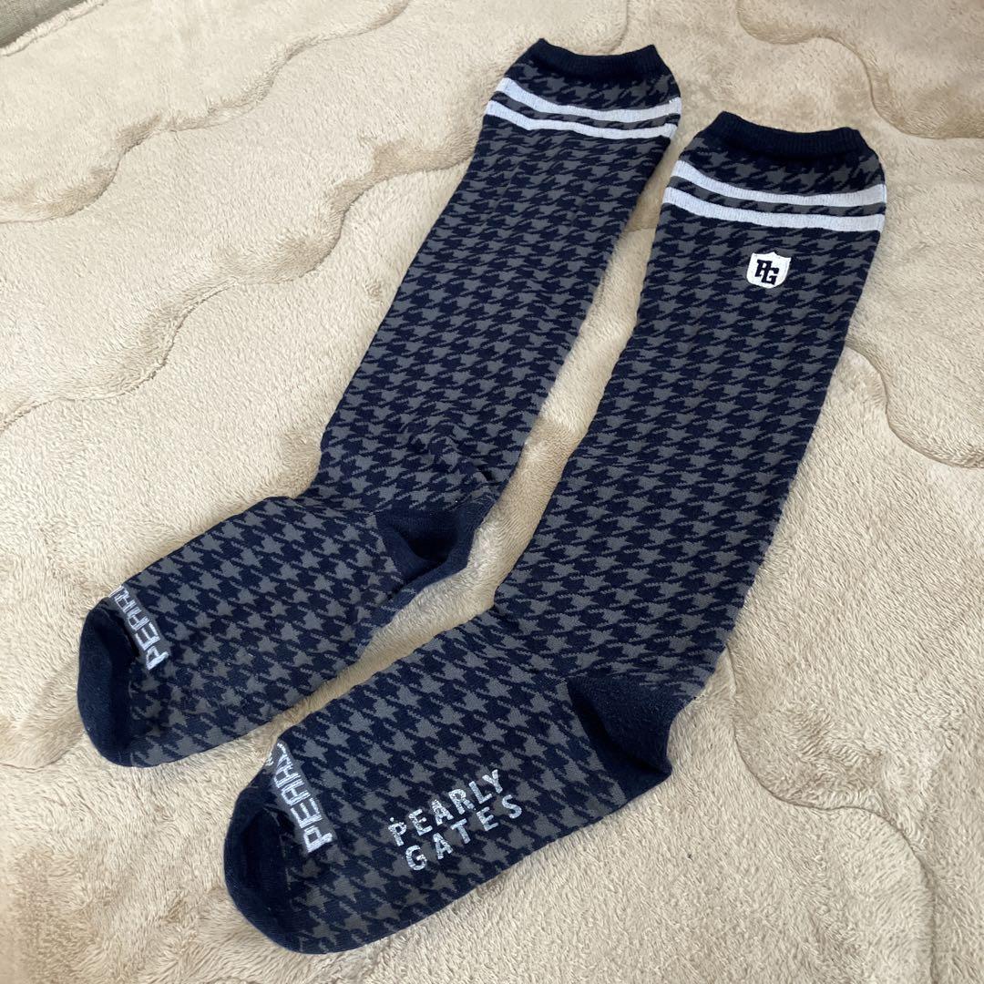 パーリーゲイツ ハイソックス ネイビー （パーリーゲイツ