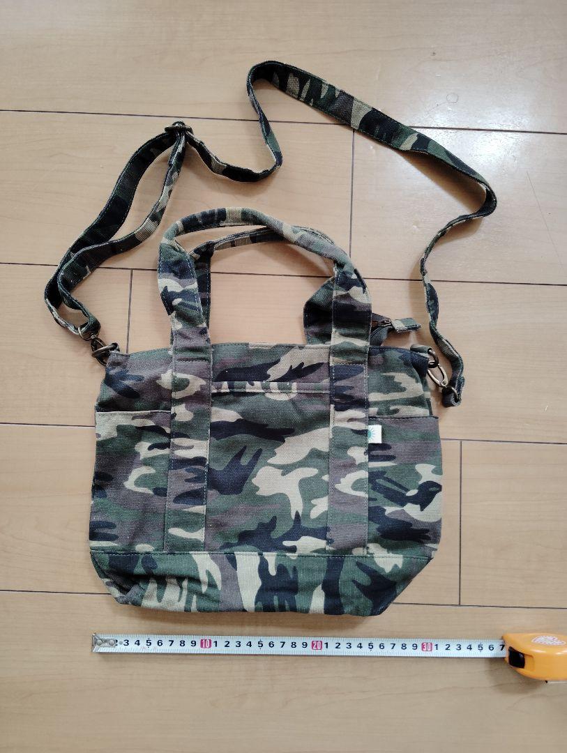 ☆XSサイズ☆カモフラ迷彩柄レザー×スカイブルー裏地のミニトートバッグ ミニトートバッグ 迷彩柄 カモフラージュ柄（楽天市場】手作り