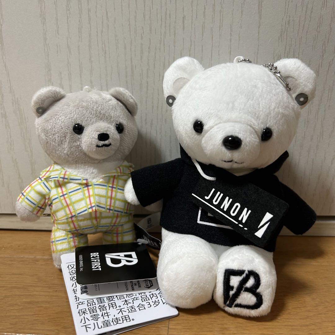 BE:FIRST MANATO JUNON BMSG 白 ぬいぐるみ２点セット BE:FIRST MANATO JUNON BMSG 白 ぬいぐるみ2点セット（THE