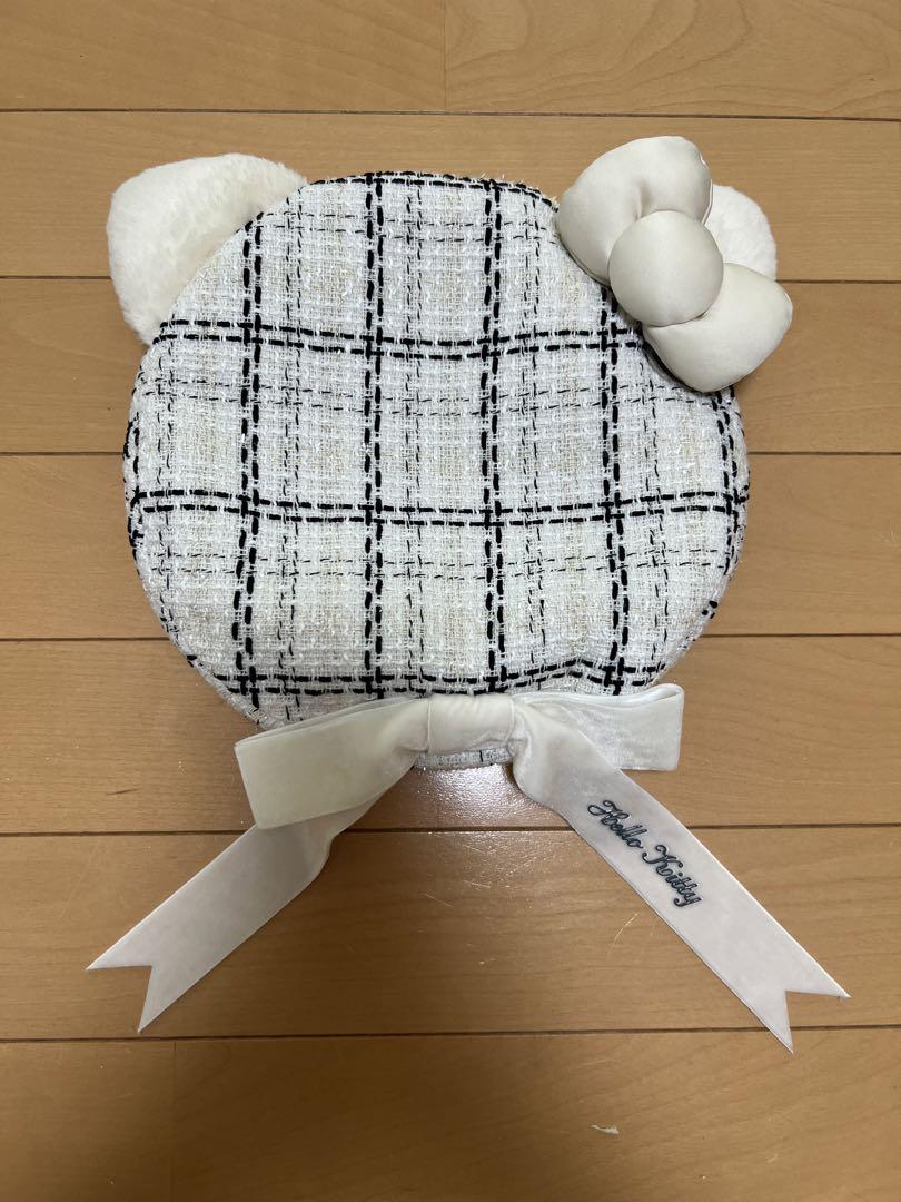 USJ ユニバーサル キティ ベレー帽 千鳥柄 2個セット ハローキティ ベレー帽 千鳥柄 ユニバ - メルカリ