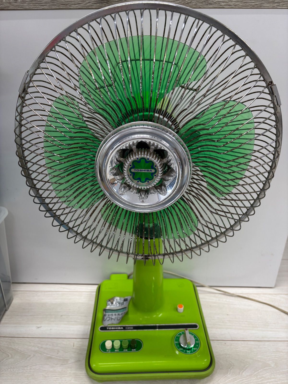 TOSHIBA 東芝 扇風機 H-30P40G 昭和レトロ TOSHIBA 東芝 扇風機 H-30P40G 昭和54年製 レトロ - メルカリ