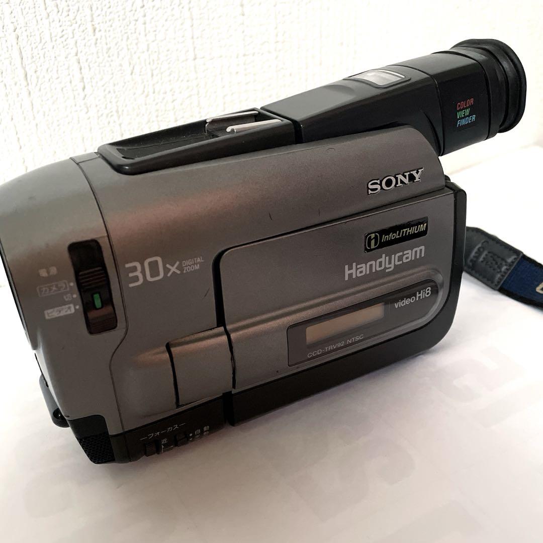SONY8ミリビデオカメラジャンク品 （Sony CCD-TR2 Hi8 8mmビデオ