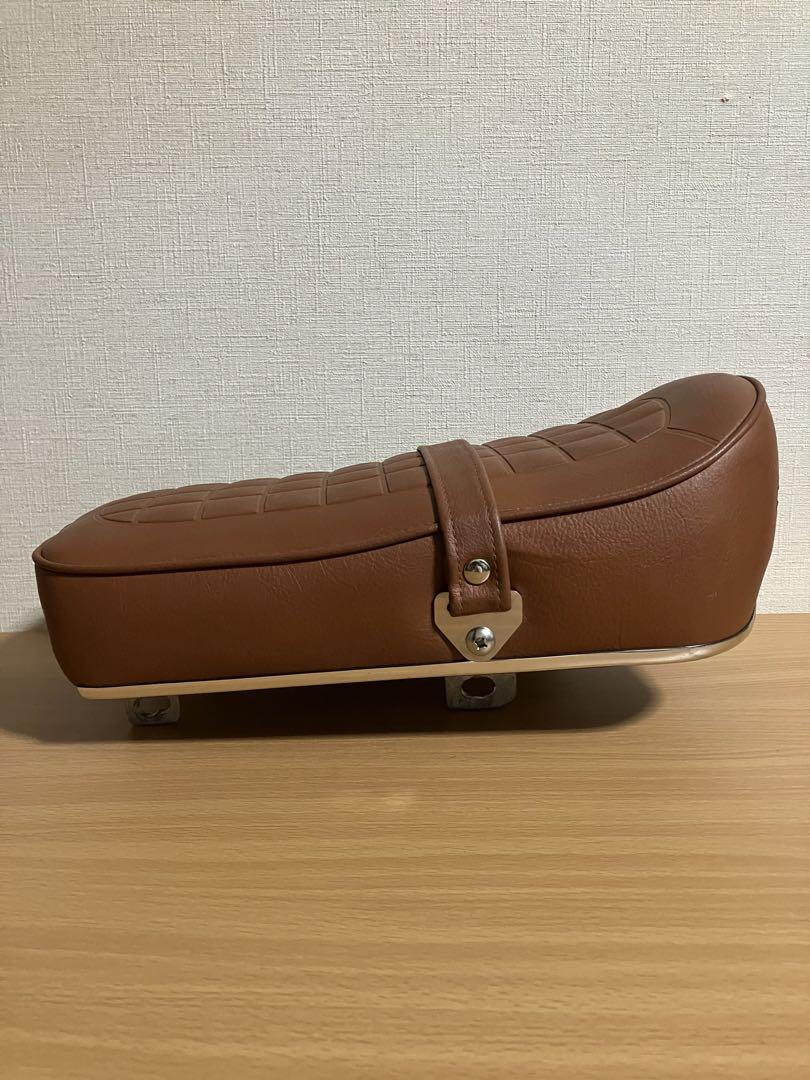 モンキー 5L CB仕様 シート 茶色 バイクボックスキムラ製 廃盤  ゴリラ モンキー 5L CB仕様 シート 茶色 バイクボックスキムラ製 廃盤