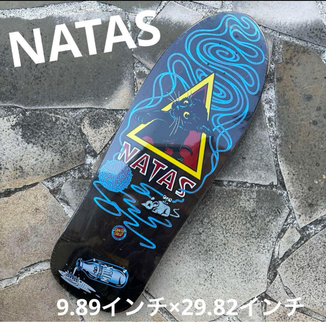 SANTACRUZ サンタクルーズ　ナタス　NATAS スケボーデッキ　オールド c14 サンタクルーズ ナタススケートデッキ（新品】【未使用