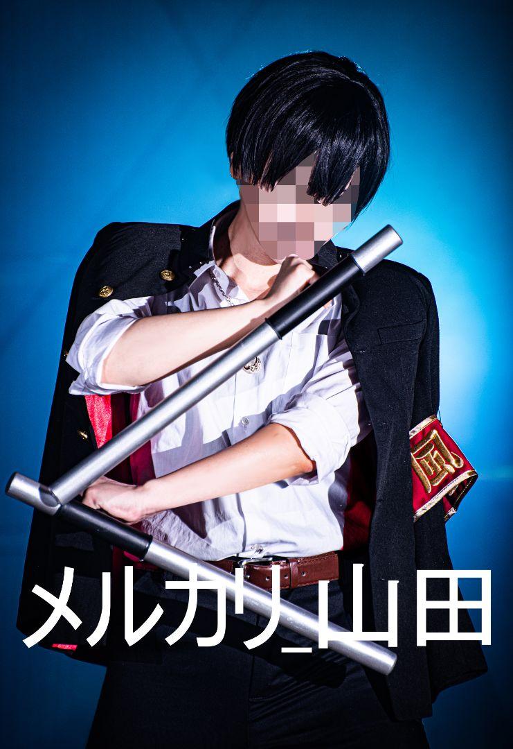 家庭教師ヒットマンREBORN！ 雲雀恭弥 コスプレ 学ラン トンファー付き 家庭教師ヒットマンREBORN 雲雀恭弥 コスプレ 衣装 黒スーツ 学ラン