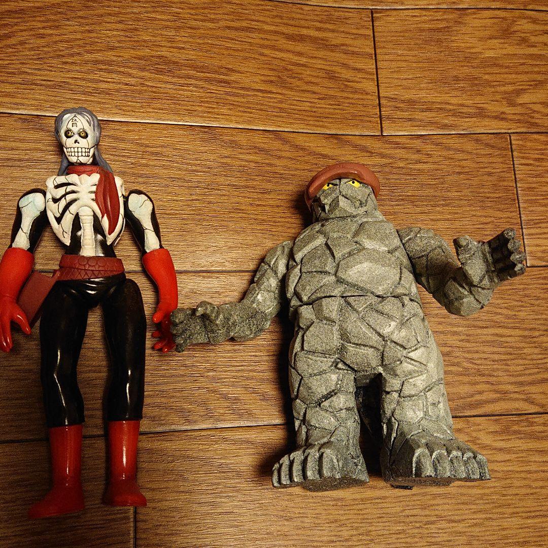 貴重　ccp　キン骨マン　&　イワオ　セット (キン肉マン　フィギュア)　激レア キン肉マン フィギュアのCCP | CMC Vol.EX キン骨マン,イワオ