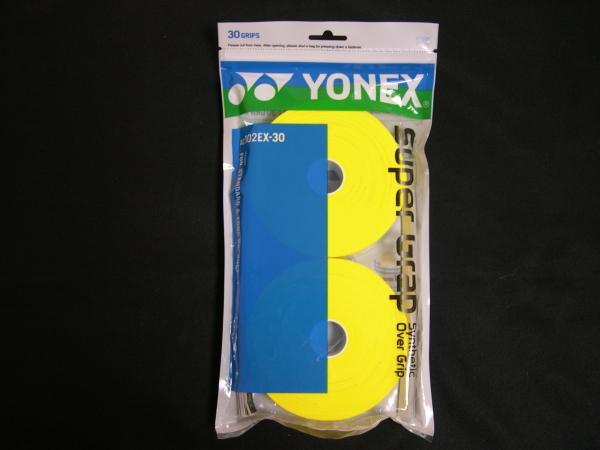 YONEX（ヨネックス）グリップテープ(ウェット)30本入り（黄） Amazon | ヨネックス（YONEX） グリップテープ ウェットタッキー