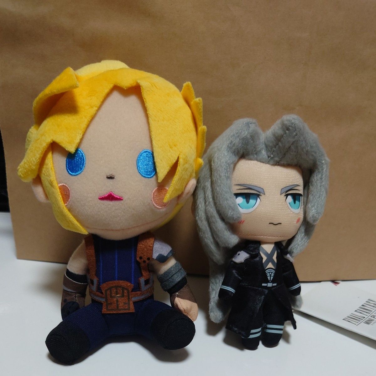 ファイナルファンタジーⅦ  ぬいぐるみ　公式　セフィロス レノ　セット　FF7 ファイナルファンタジーⅦ ぬいぐるみ 公式 セフィロス レノ