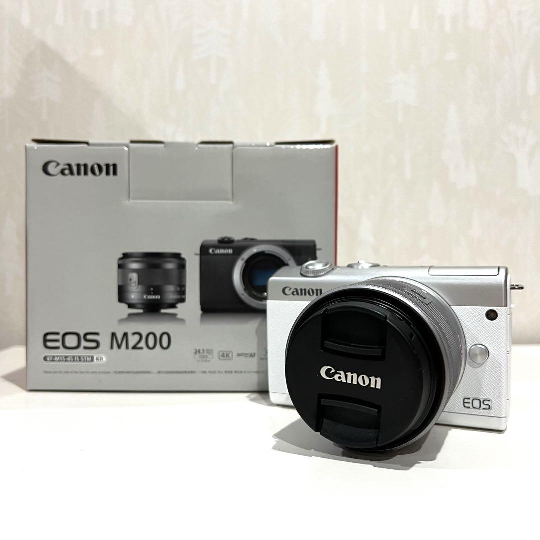 やす様】Canon ミラーレス一眼カメラ EOS M200 標準ズームキット