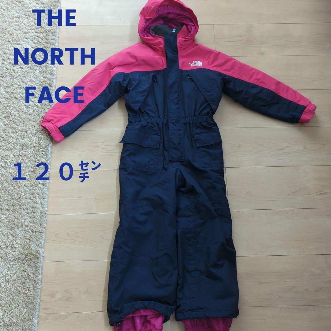 THE NORTH FACE スキーウェア アウター120 ピンク×ネイビー THE NORTH FACE スキーウェア アウター120 ピンク×ネイビー