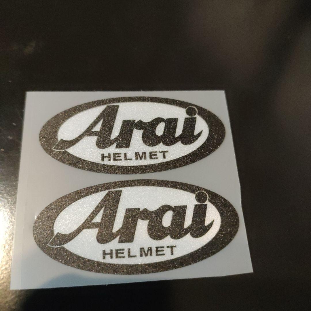 Arai ヘルメット ステッカー 2枚セット反射タイプ（Amazon.co.jp