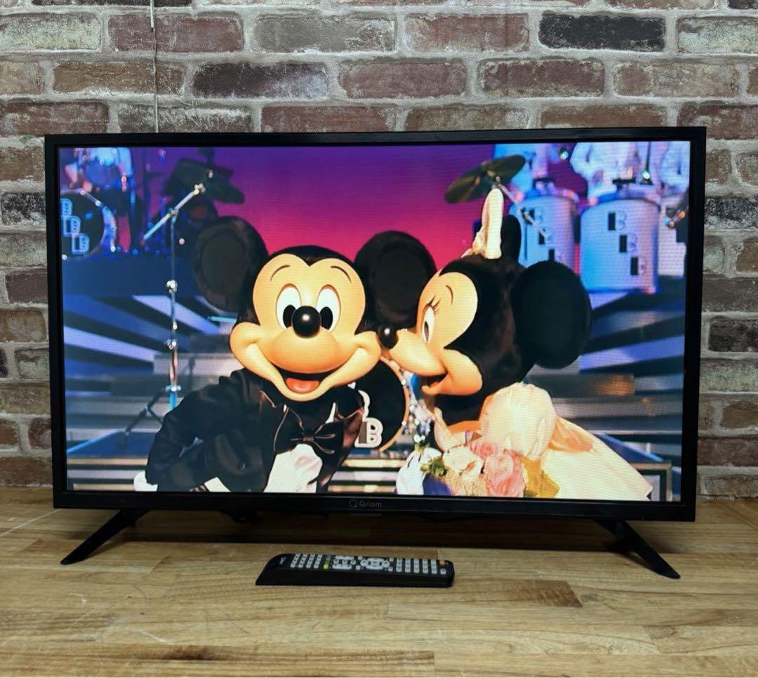 2019年製！32V型 液晶テレビ QRT-32W2K ハイビジョン 裏番組録画