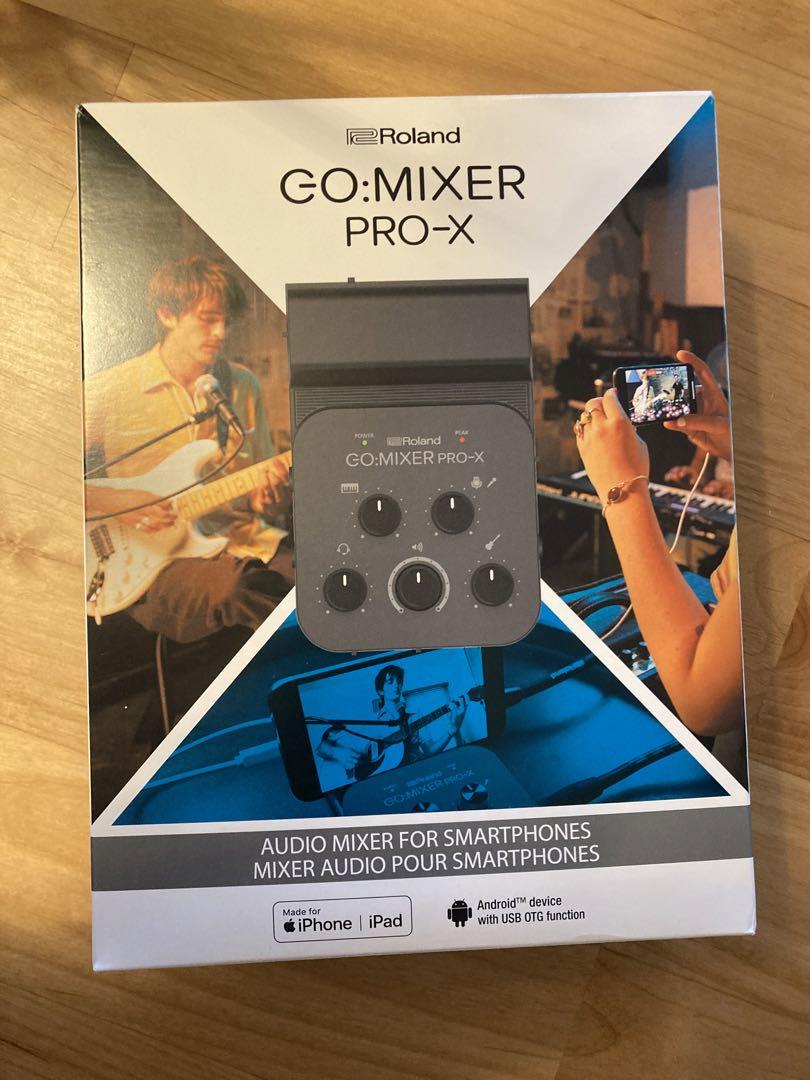Roland GO:MIXER PRO-X モバイル・デバイス専用ポータブル