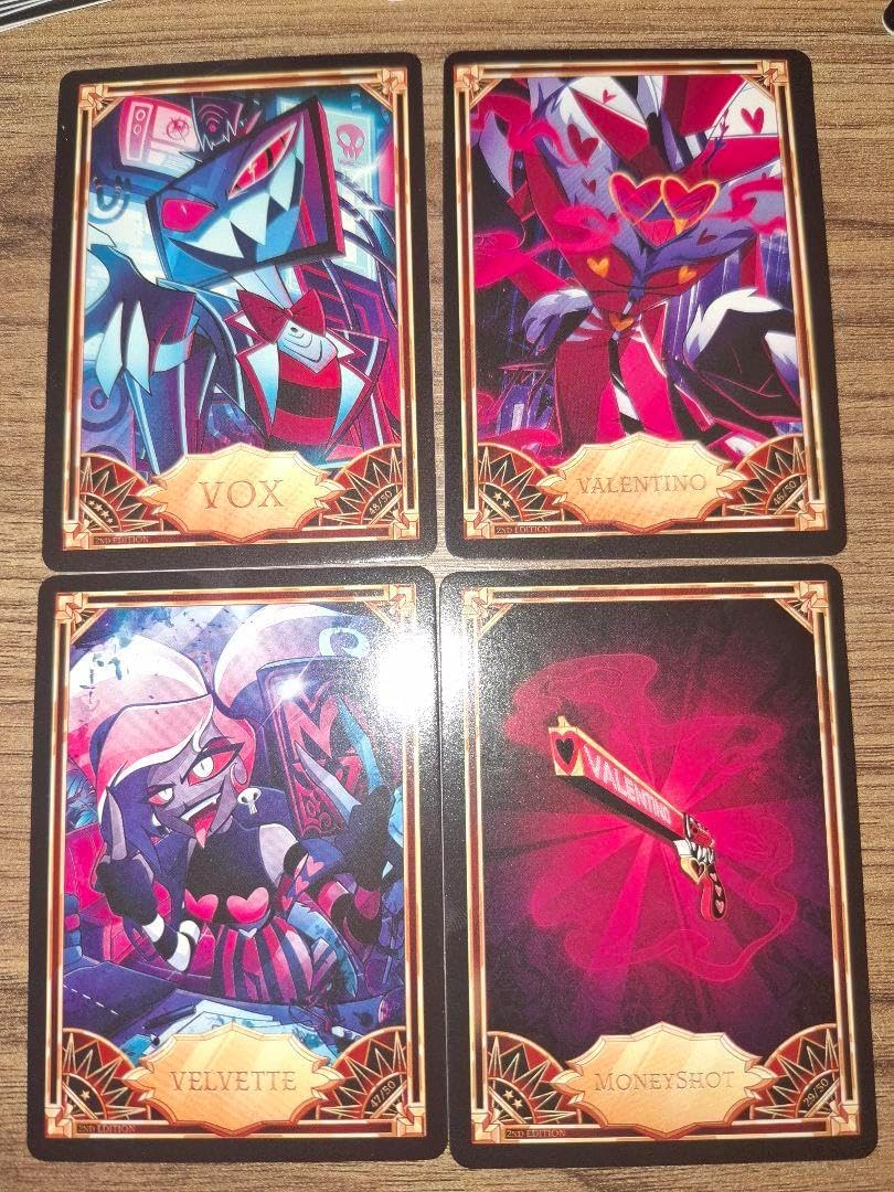 HazbinHotel ヴァレンティノ foilレア セット ハズビンホテル ヴォックス ヴァレンティノ ヴェルベット セット