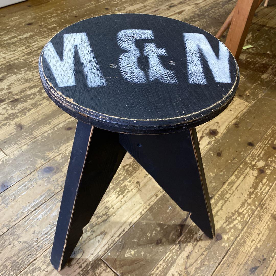 M&M FURNITURE エムアンドエム スツール（送料込/M＆M CUSTOM