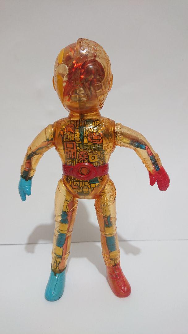 キカイダー ポピー 改造人間シリーズ 14cm 古い ソフビ 当時物